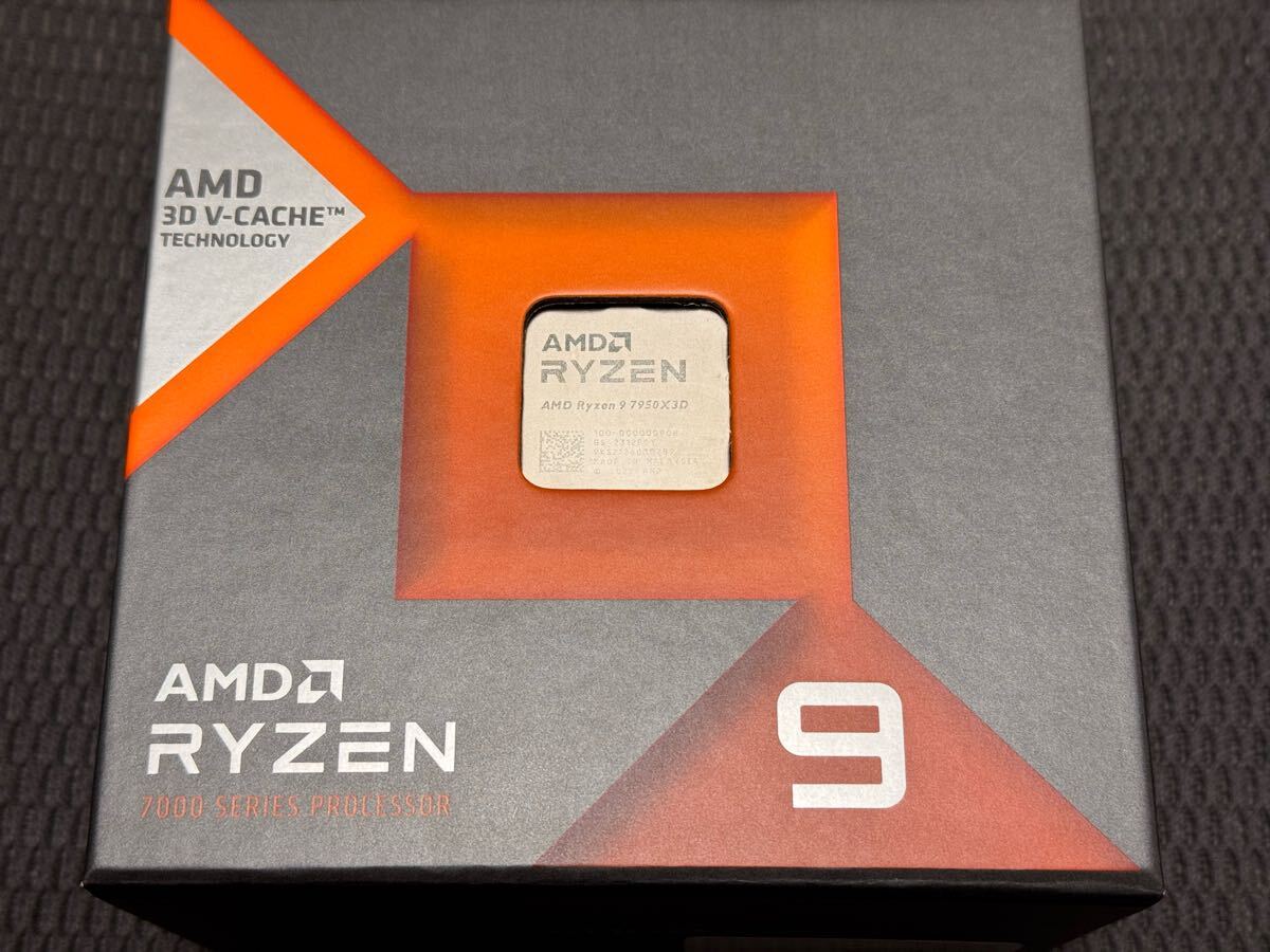AMD Ryzen 9 7950X3D BOX 元箱有り