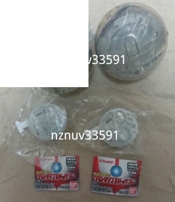 3種ガシャポン ヒカルナル01 1カラータイマー+青発光ユニット2初代ウルトラマン3帰ってきたジャック新マン