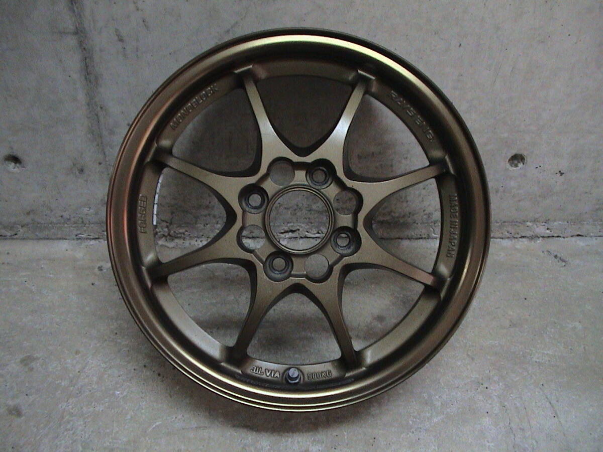 軽自動車に、RAYS CE28N ブロンズ、5,5J×14、オフセット+46 軽自動車に、RAYS CE28N ブロンズ、5,5J×14、オフセット+46