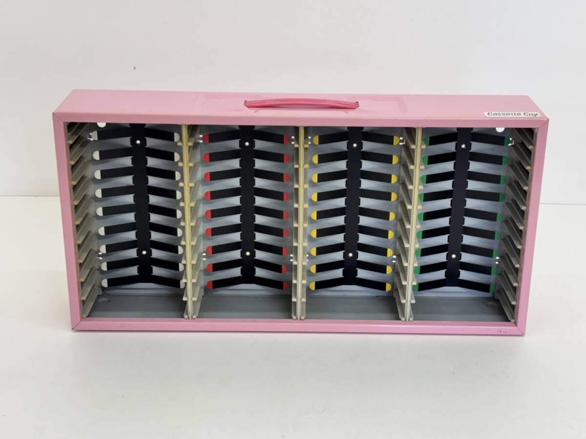 新品 正規品!!  昭和レトロ Cassette City カセットシティ カセットテープ収納 その他