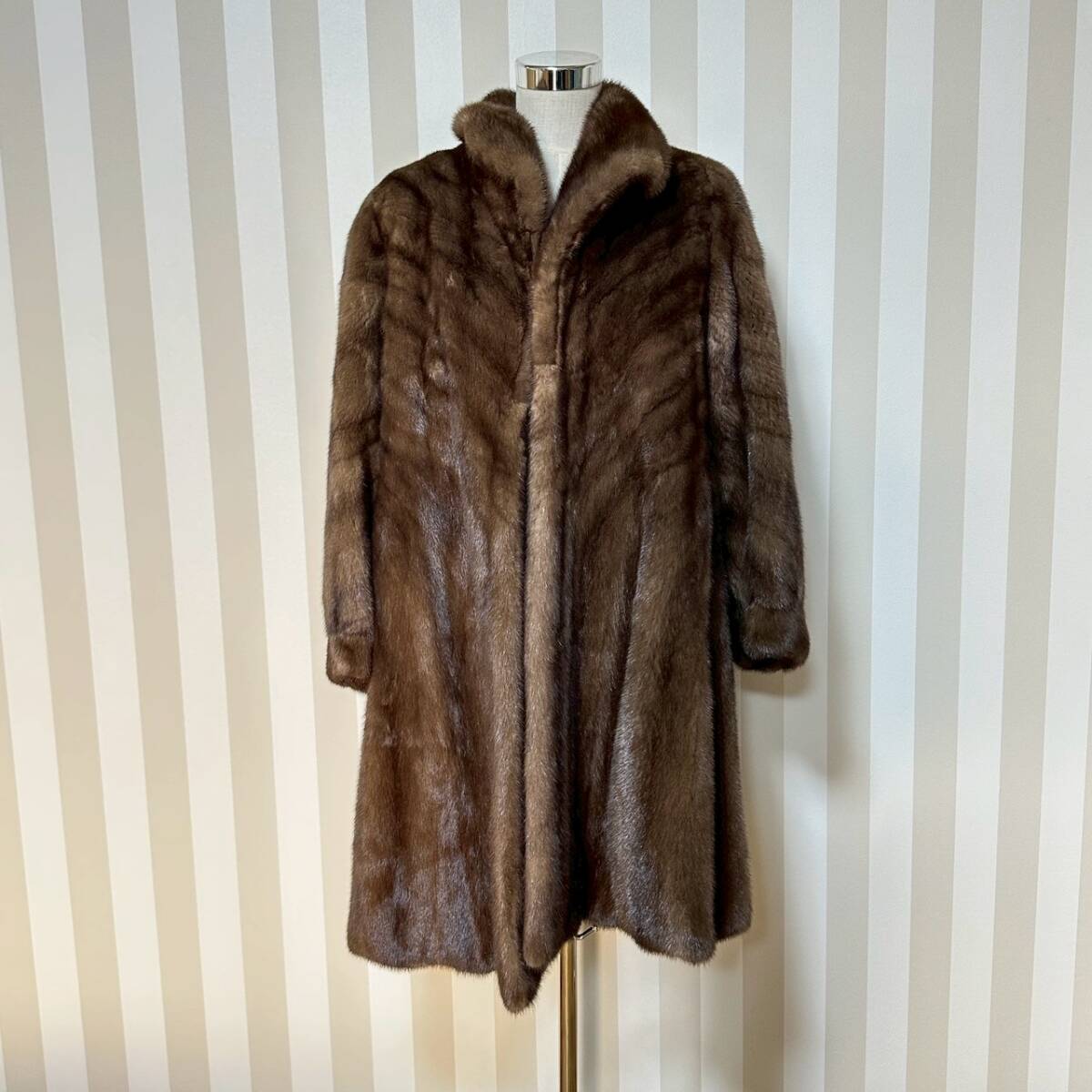 ☆1円〜【レディース毛皮】 carven furs ミンク 毛皮 本毛皮 ☆1円〜【レディース毛皮】 carven furs ミンク 毛皮 本毛皮