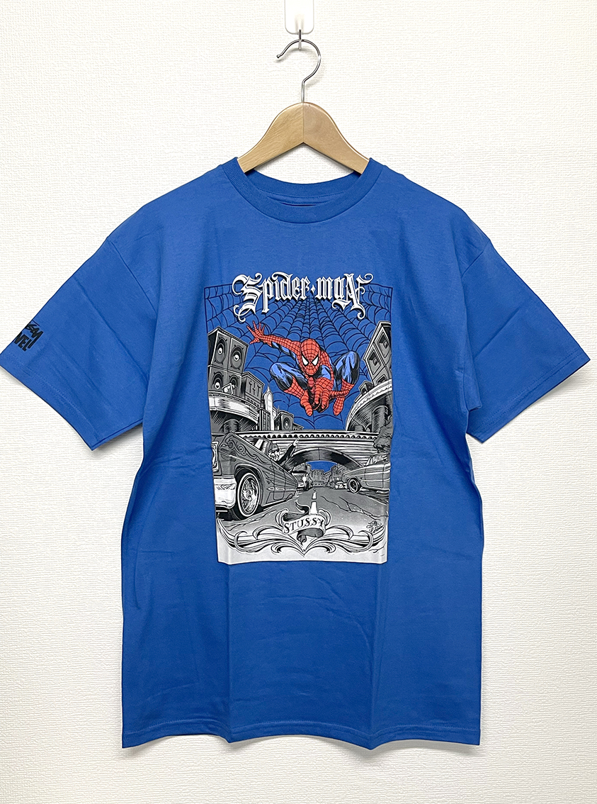 STUSSY × MARVEL スパイダーマン コラボTシャツ 2011 APR 10 STUSSY × MARVEL スパイダーマン コラボTシャツ 2011 APR 10