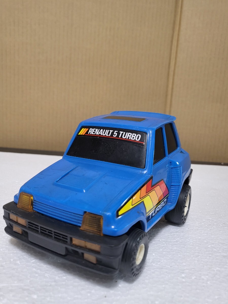 80年代当時物 マツシロ RENAULT 5 TURBO ルノー5ターボ RADIOTRON ラジコンジャンク品 ルノーサンクターボ MADE IN TAIWAN