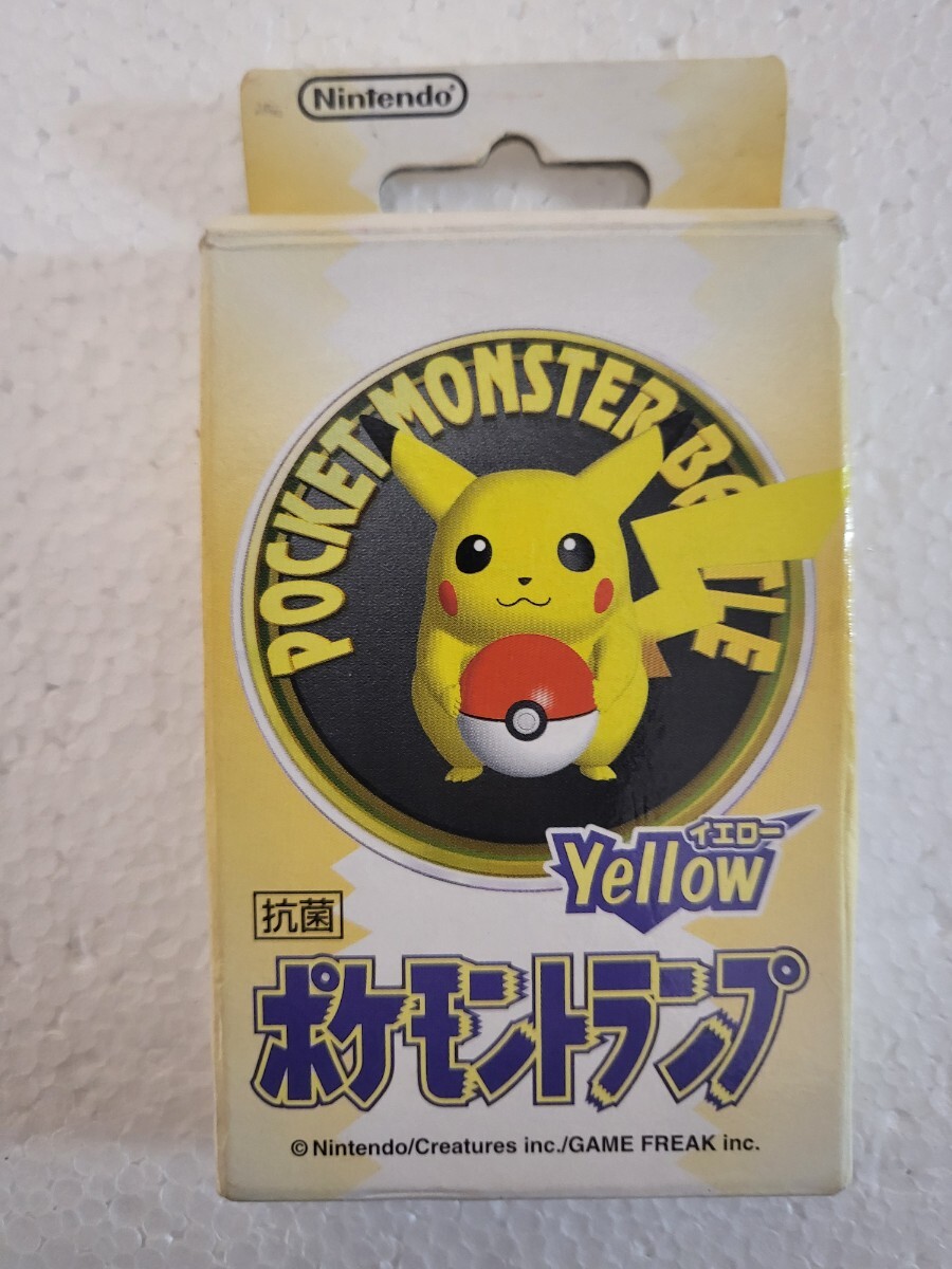 当時物 1998年 Nintendo 任天堂 ポケモントランプ Yellow POKMON 当時物 1998年 Nintendo 任天堂 ポケモントランプ Yellow POKMON