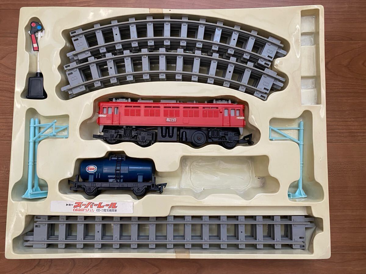 【WEB限定】 スーパーレール トミー ED-75 鉄道模型 列車 貨物 電気機関車 鉄道模型