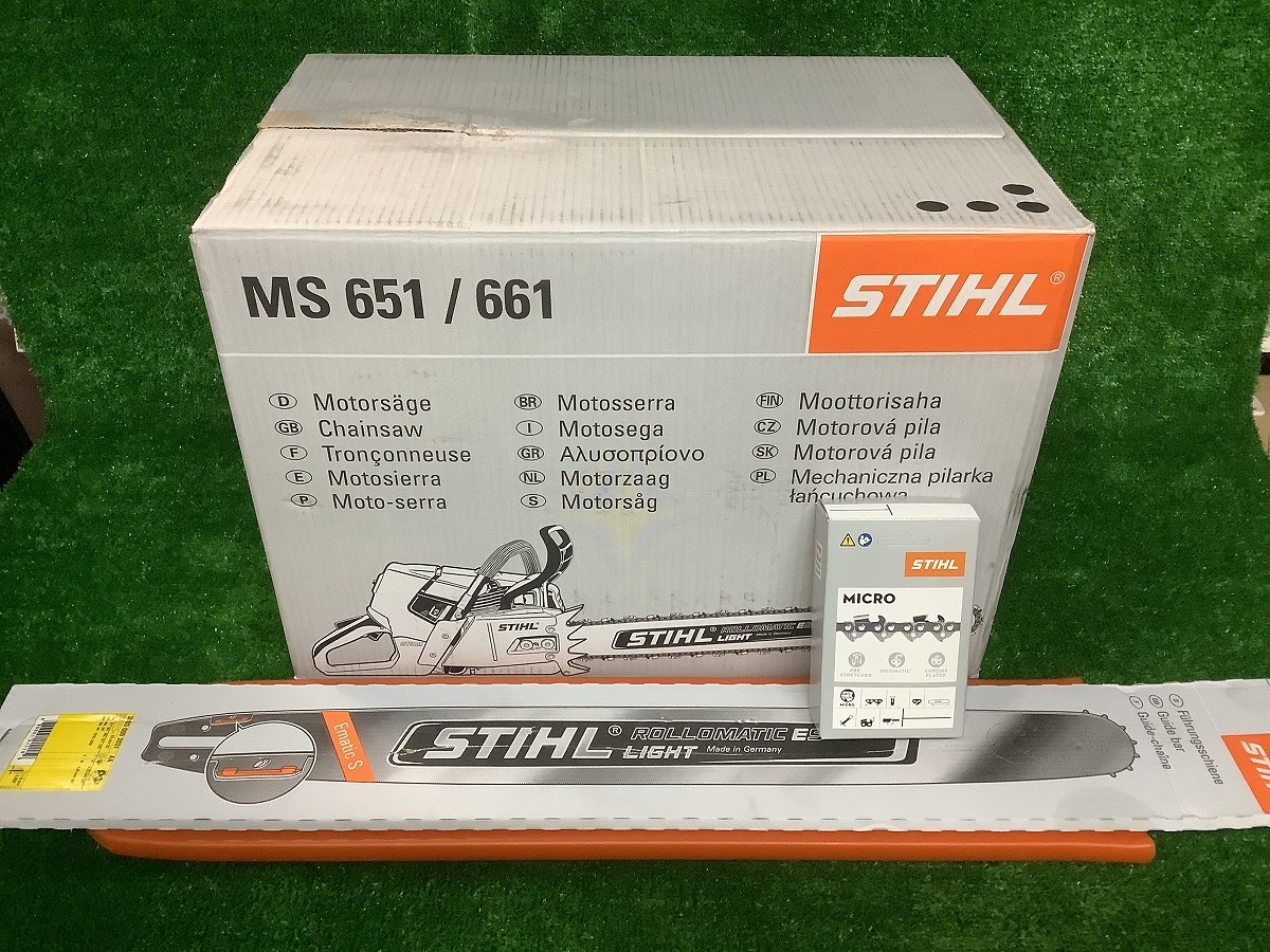 未使用品 STIHL スチール 造園 林業 91cc エンジン 630mm 未使用品 STIHL スチール 造園 林業 91cc エンジン 630mm