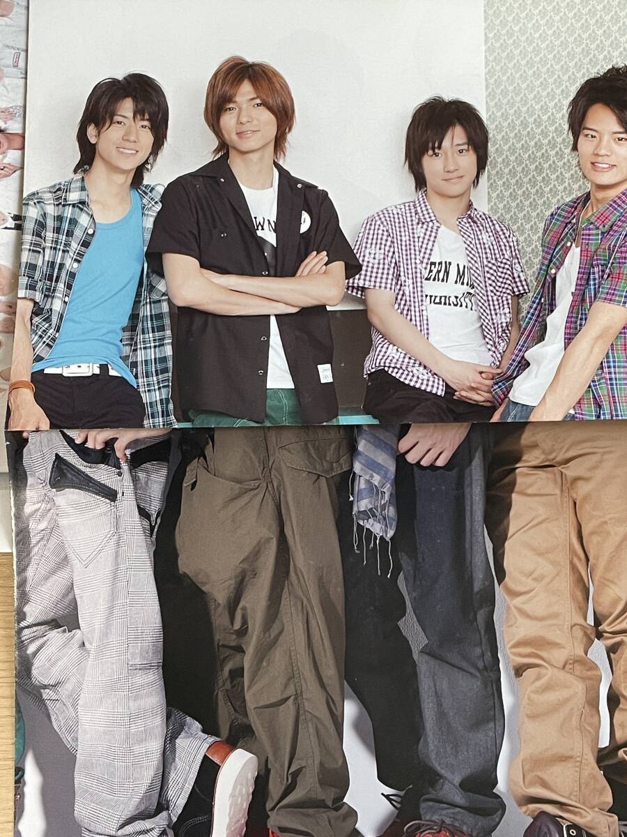 Myojo (myoujou) 2011 год 8 месяц номер булавка nap постер есть Fujigaya Taisuke / Tamamori Yuuta / гроза /.jani/hey!say!jump J19