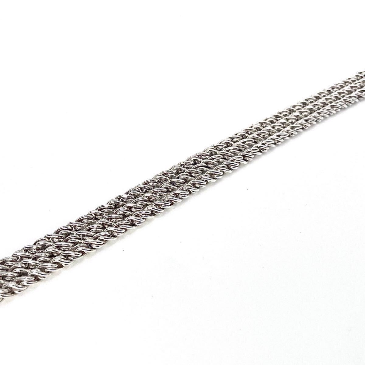 Tiffany&Co トリプルロープ ブレスレット シルバー925 シルバー Tiffany&Co トリプルロープ ブレスレット シルバー925 シルバー