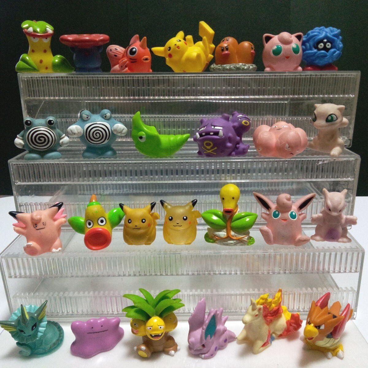 初期 ポケモンキッズ☆ 1996.1997. ポケモン 指人形 ソフビ 初期 ポケモンキッズ☆ 1996.1997. ポケモン 指人形 ソフビ