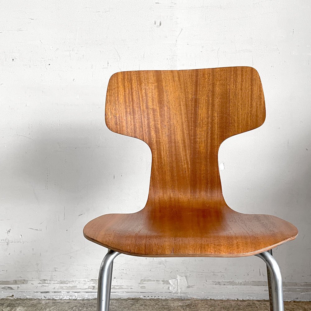 ■ フリッツハンセン Fritz Hansen FH3123 Tチェア T Chair Kids キッズチェア チーク材 アルネ?ヤコブセン ビンテージ