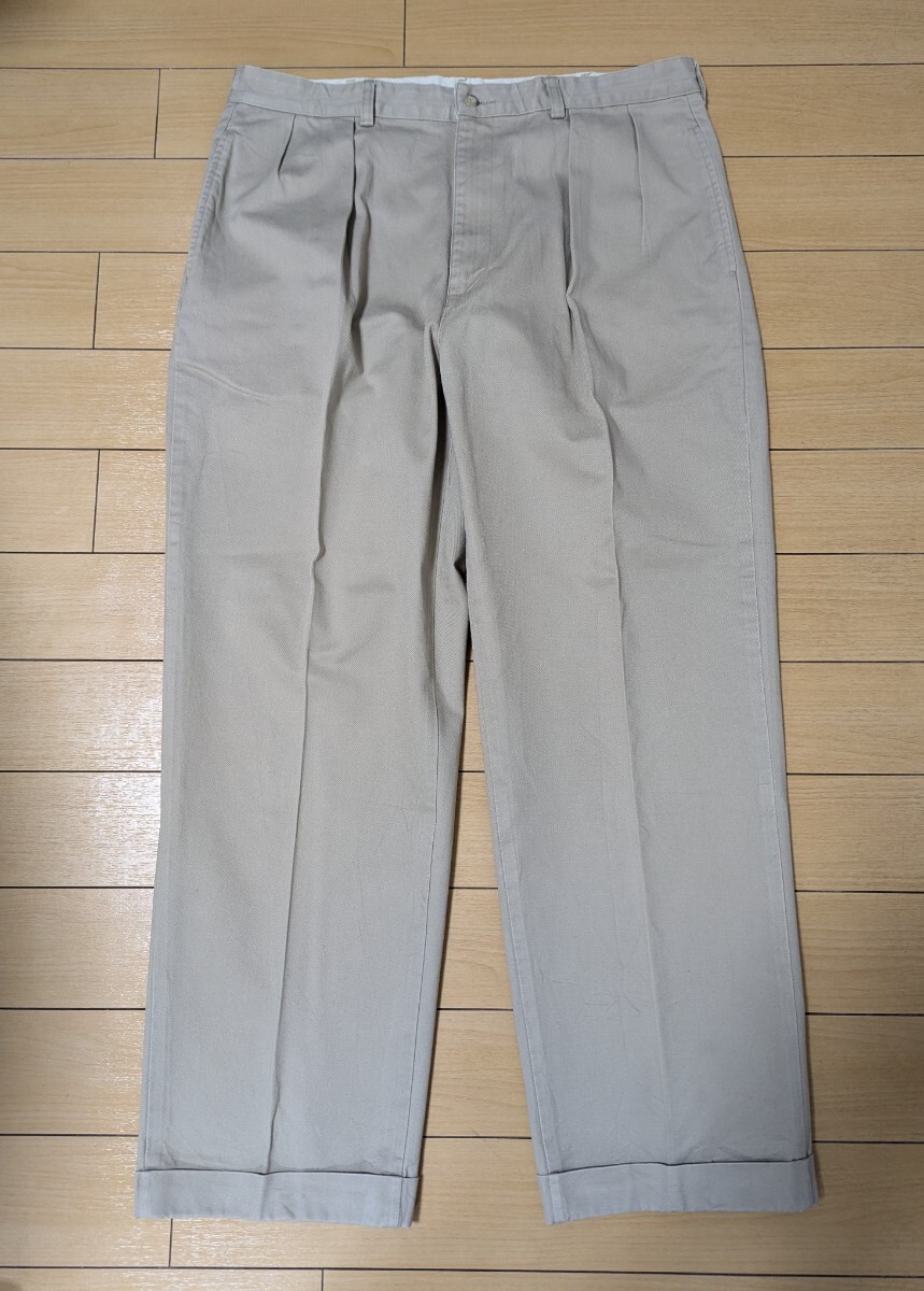 美品　Polo Ralph Lauren　ポロラルフローレン　チノパン　ポロチノ　ANDREW PANT　2タック　ベージュ