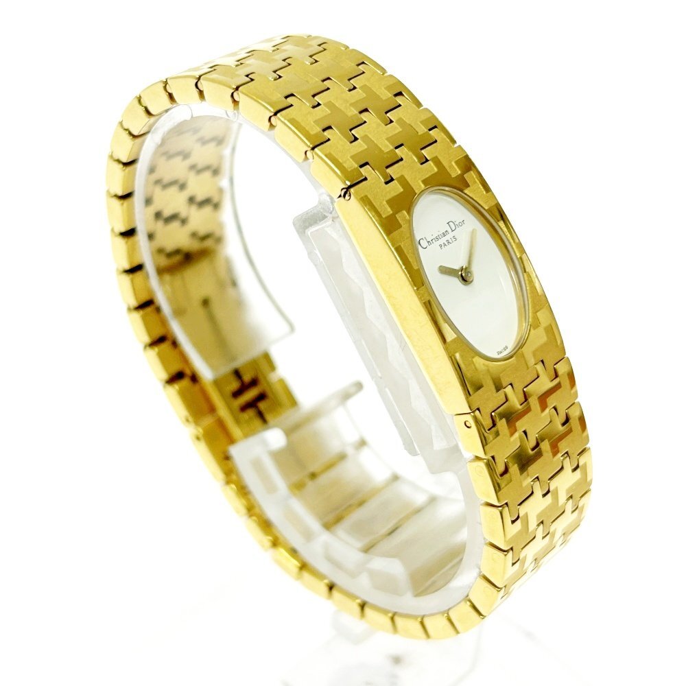 Dior Miss Dior D70-150 Quartz White Dial Gold Filled Women's