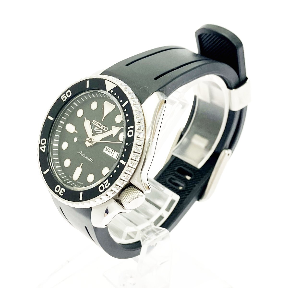 1円スタート】【訳あり品】SEIKO セイコー 4R36-07G0 5スポーツ 1円スタート】【訳あり品】SEIKO セイコー 4R36-07G0 5スポーツ