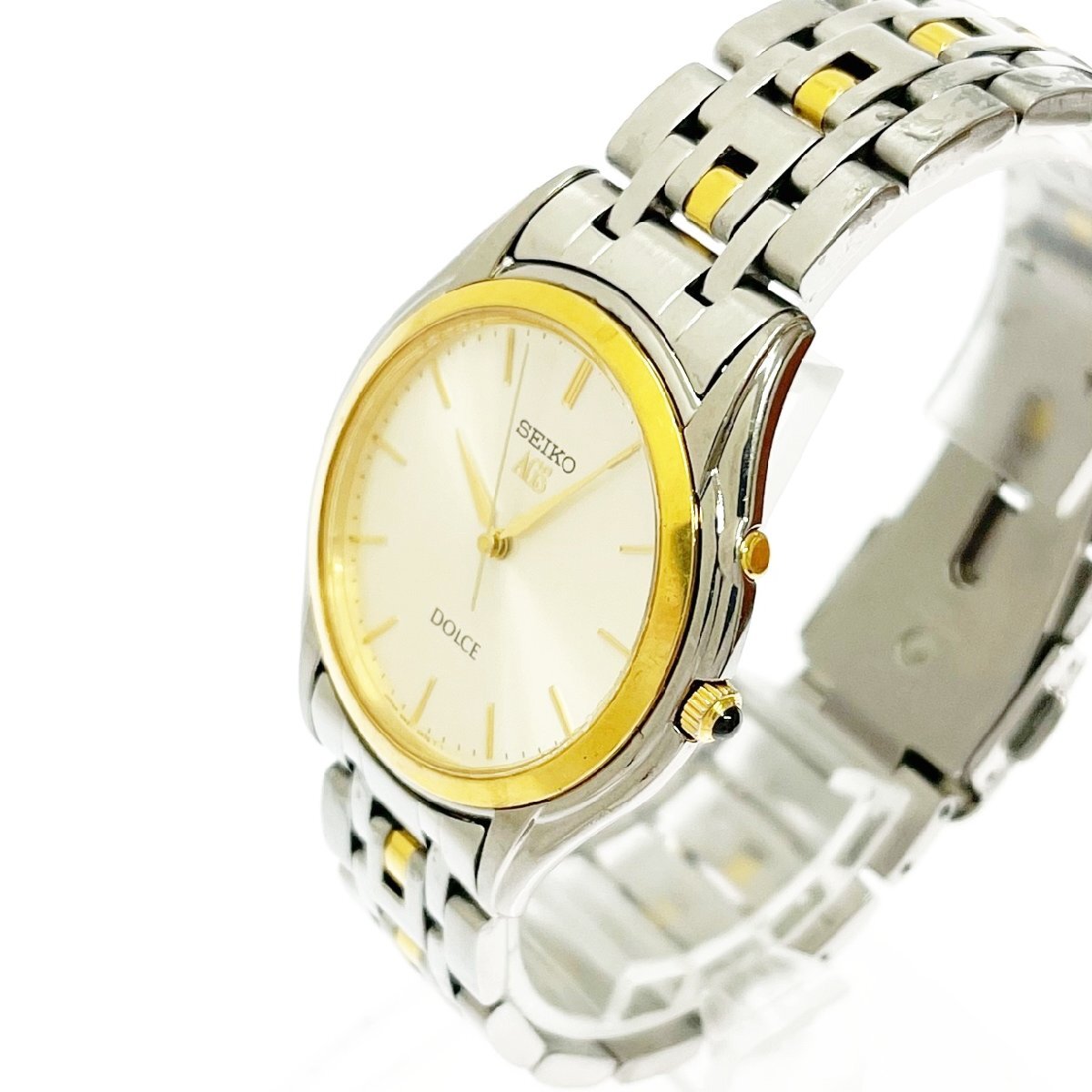 SEIKO DOLCE AGS 4M21-0A50 18KT 腕時計 セイコー ドルチェ 18金
