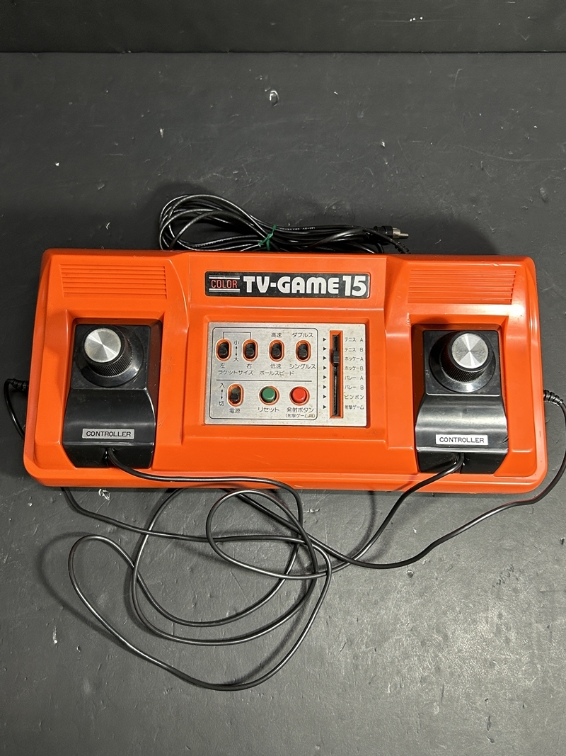○ コレクター必見 当時物 レア 任天堂 TV-GAME15 カラー テレビ