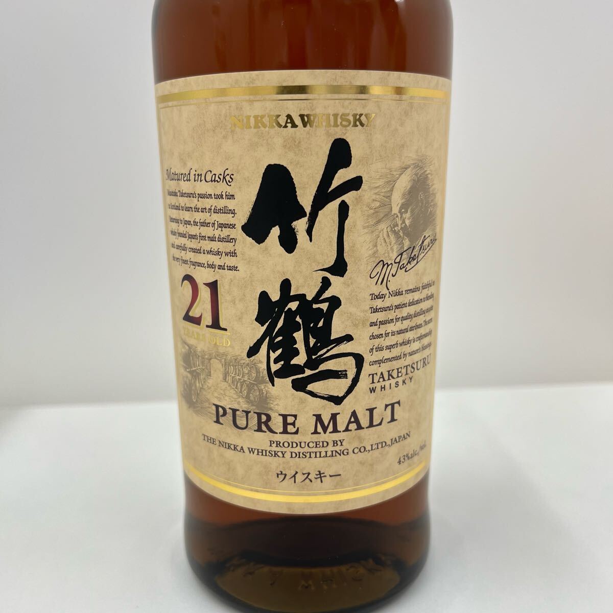 366 未開栓 NIKKA ニッカ 竹鶴 21年 ピュアモルト 700ml 43 366 未開栓 NIKKA ニッカ 竹鶴 21年 ピュアモルト 700ml 43