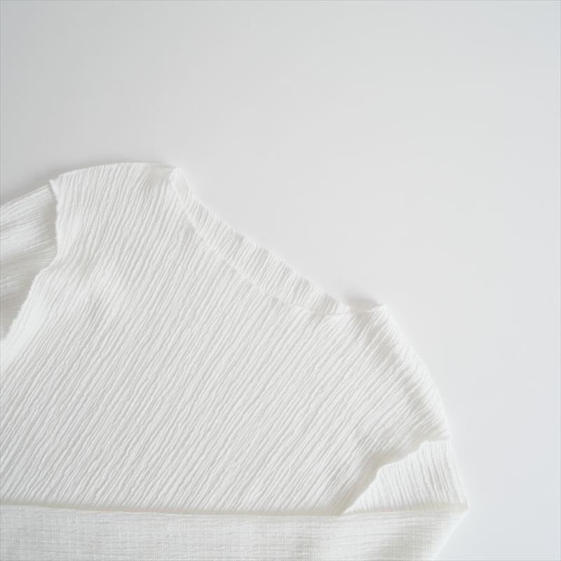 2024SS / 未使用 / FRAMeWORK フレームワーク / リンクルトリコットトップス カットソー / 24070220401110 / 2406-0453_画像5