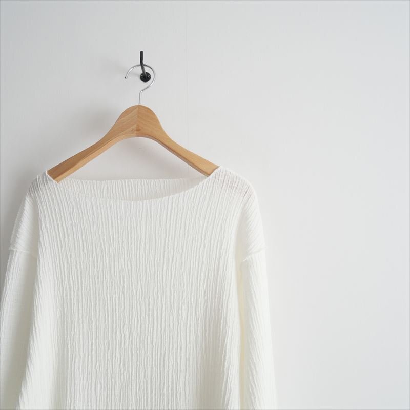 2024SS / 未使用 / FRAMeWORK フレームワーク / リンクルトリコットトップス カットソー / 24070220401110 / 2406-0453_画像2