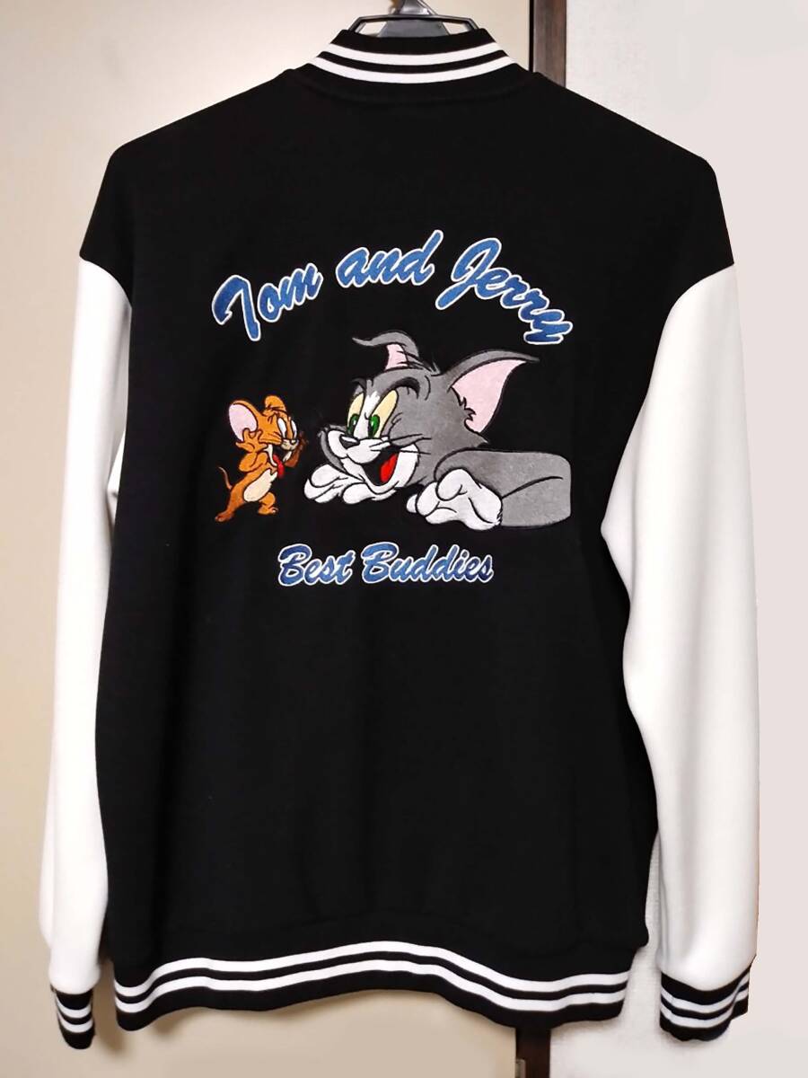 TOM&JERRY トムとジェリー スタジャン 刺繍(Mサイズ)｜売買され