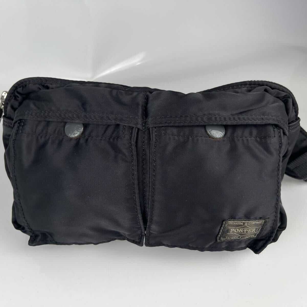 美品】 PORTER ポーター ウエストバッグ タンカー TANKER 吉田 美品】 PORTER ポーター ウエストバッグ タンカー TANKER 吉田