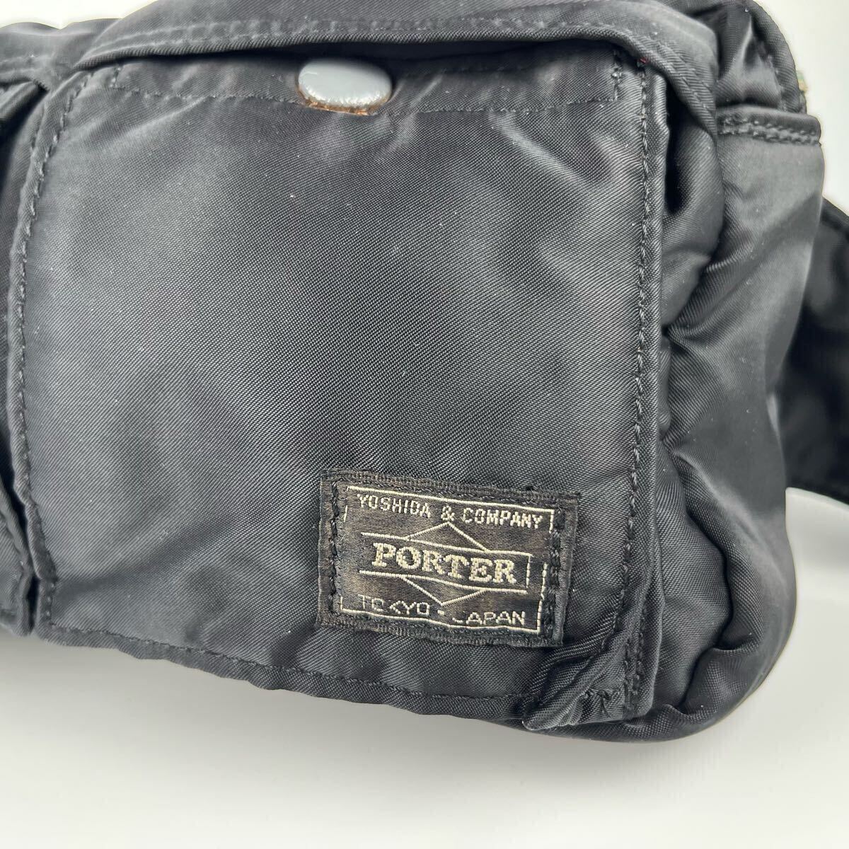美品】 PORTER ポーター ウエストバッグ タンカー TANKER 吉田 美品】 PORTER ポーター ウエストバッグ タンカー TANKER 吉田