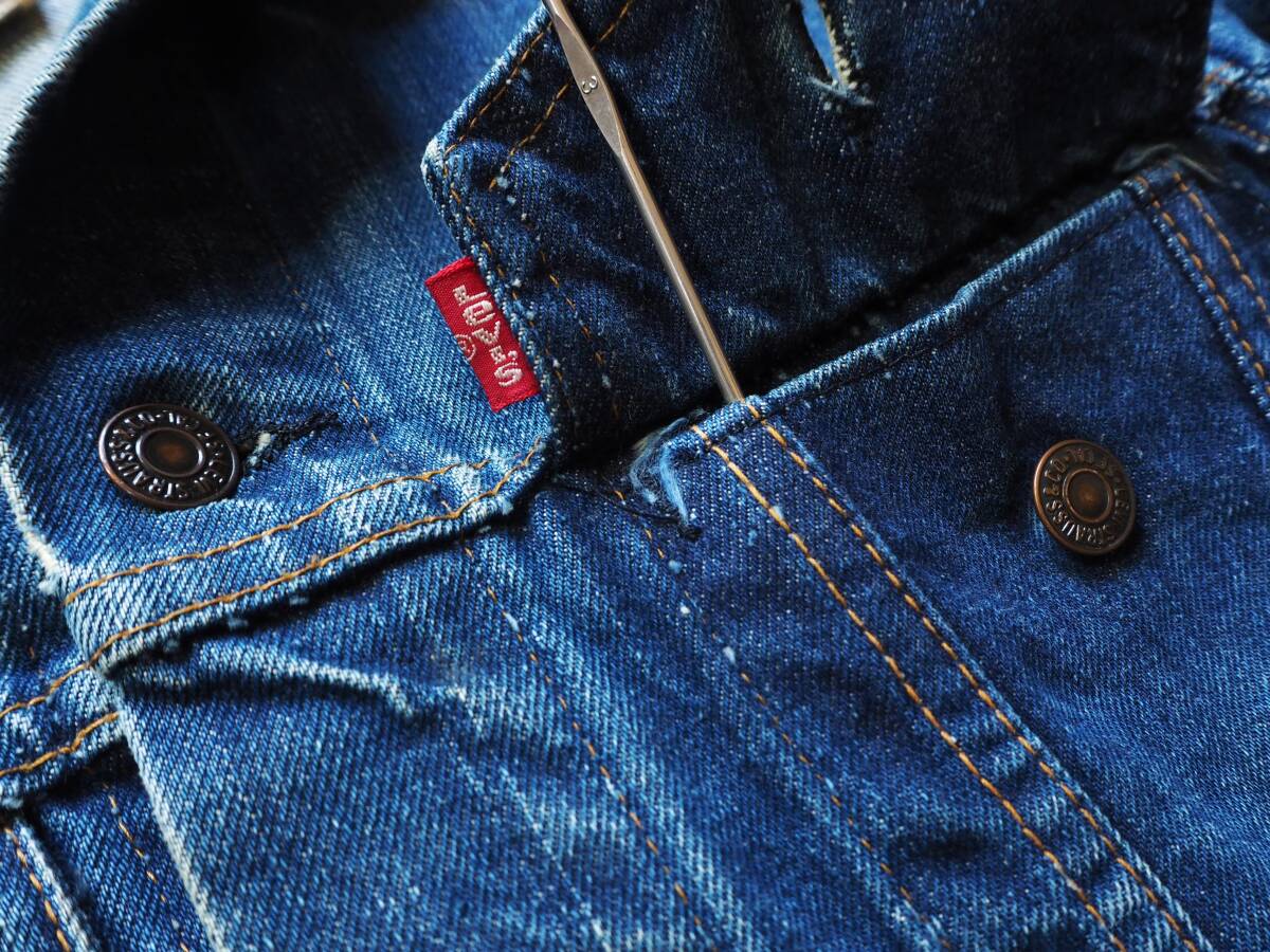 70's LEVI'S 70505-0217 4thデニムジャケット 38 刻印529 70's LEVI'S 70505-0217 4thデニムジャケット 38 刻印529