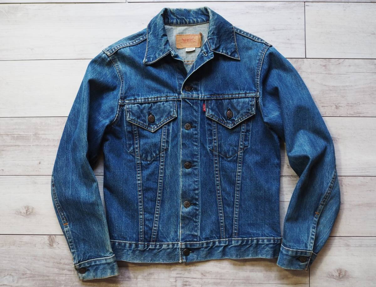 70's LEVI'S 70505-0217 4thデニムジャケット 38 刻印529 70's LEVI'S 70505-0217 4thデニムジャケット 38 刻印529