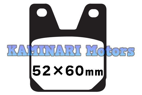 送料格安 XJR400/R　RH02J リアブレーキパッド YZF1000サンダーエース YZF-R1 リヤブレーキパット MOSキャリパー スミトモ ヤマハ