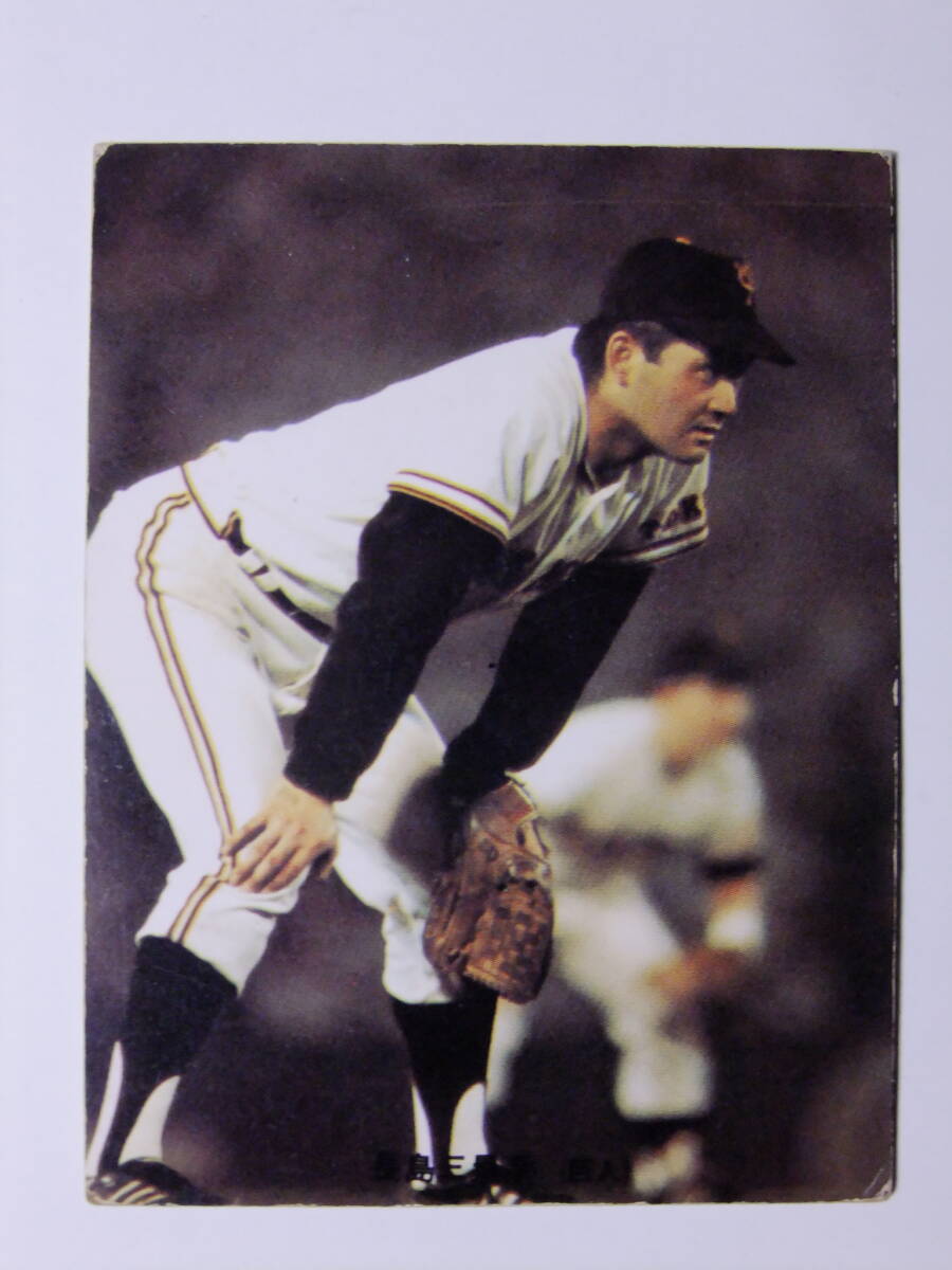  Professional Baseball карта * Calbee 73 год No153 Nagashima Shigeo . человек Yomiuri Giants 