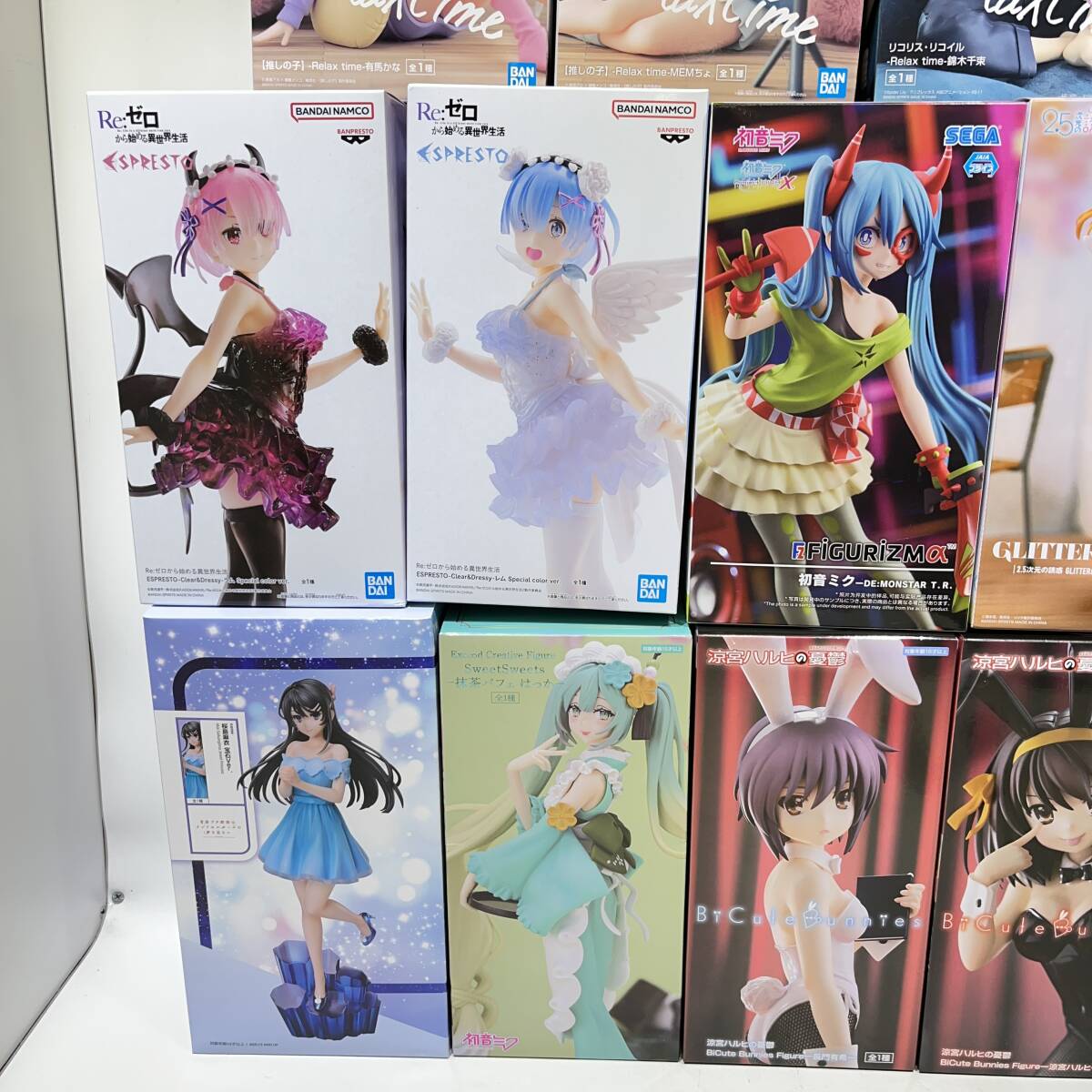 06w9078☆1円~ 美少女系 プライズフィギュア 20個セット 初音 06w9078☆1円~ 美少女系 プライズフィギュア 20個セット 初音