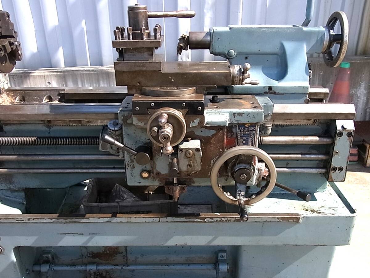 ま森精機 汎用旋盤MS-850G 切り落とし付き 6尺旋盤 機械加工 ま森精機 汎用旋盤MS-850G 切り落とし付き 6尺旋盤 機械加工
