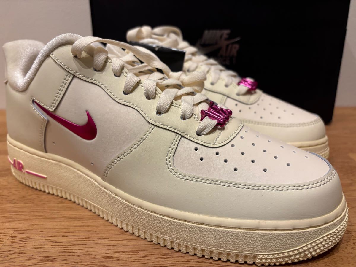 即決26.5cm NIKE WMNS AIR FORCE1 '07 Alabaster/Coconuts Milk/Playful Pink ナイキ　エアーフォース1 ココナッツミルク　2024年モデル