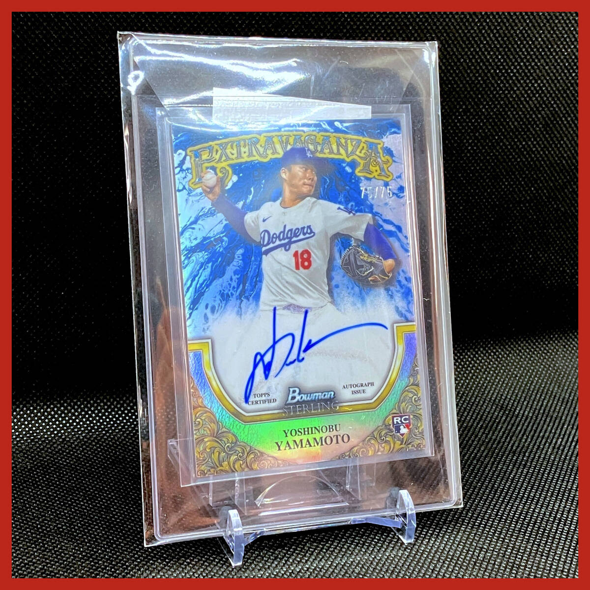 ☆直筆サイン入り!!☆山本由伸 2024 Topps Bowman Sterling ☆直筆サイン入り!!☆山本由伸 2024 Topps Bowman Sterling
