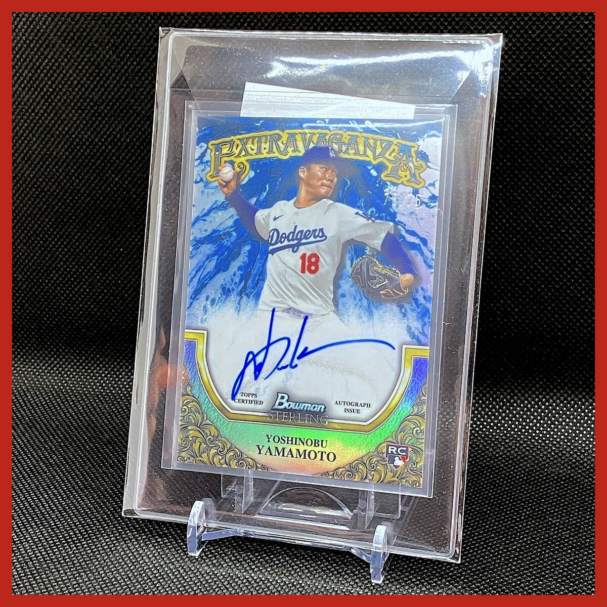 ☆直筆サイン入り!!☆山本由伸 2024 Topps Bowman Sterling ☆直筆サイン入り!!☆山本由伸 2024 Topps Bowman Sterling