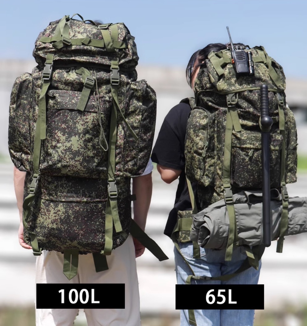 高機能【ロシア軍】6SH118 戦術 100L バックパック デジタル