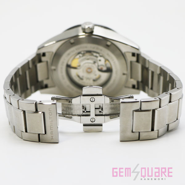【値下げ交渉可】ハミルトン ブロードウェイGMT 限定 オートマ 腕時計 SS 黒 美品 H43725131【質屋出店】_画像4
