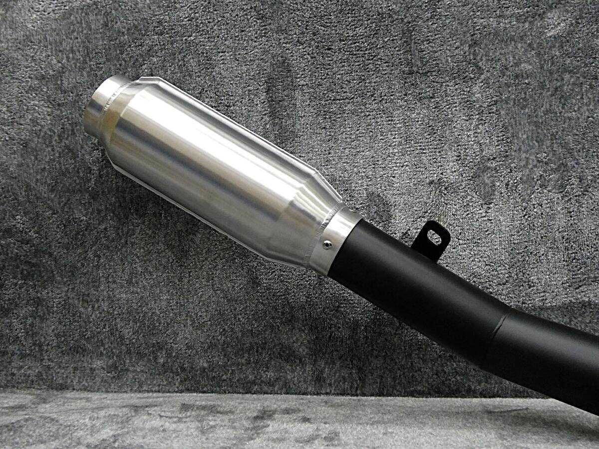  Zephyr 1100 monaca труба чёрный / super Short monaca RS черный рука искривление . модель muffler DJ ZRT10A Short труба металлический труба full exhaust One-piece 