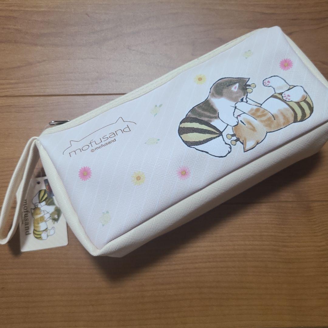 臺灣 大容量 mofusand ハチにゃん モフサンド ポーチ 化粧ポーチ ペンケース