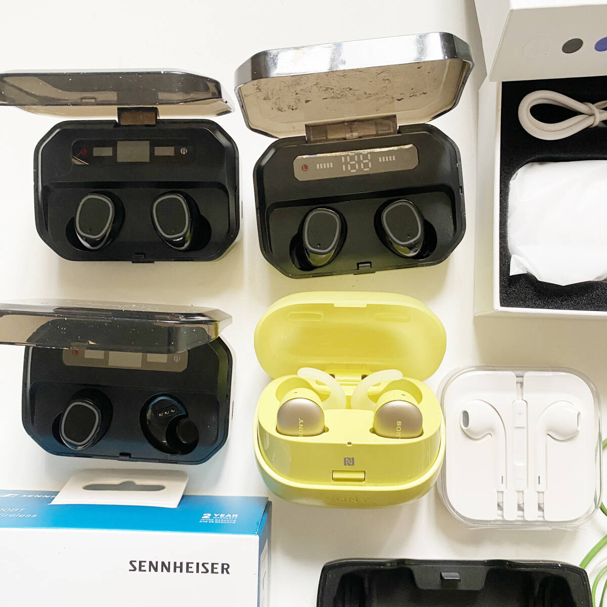 ソニー ゼンハイザー Apple AirPods Pro 他 ステレオイヤホン ソニー ゼンハイザー Apple AirPods Pro 他 ステレオイヤホン