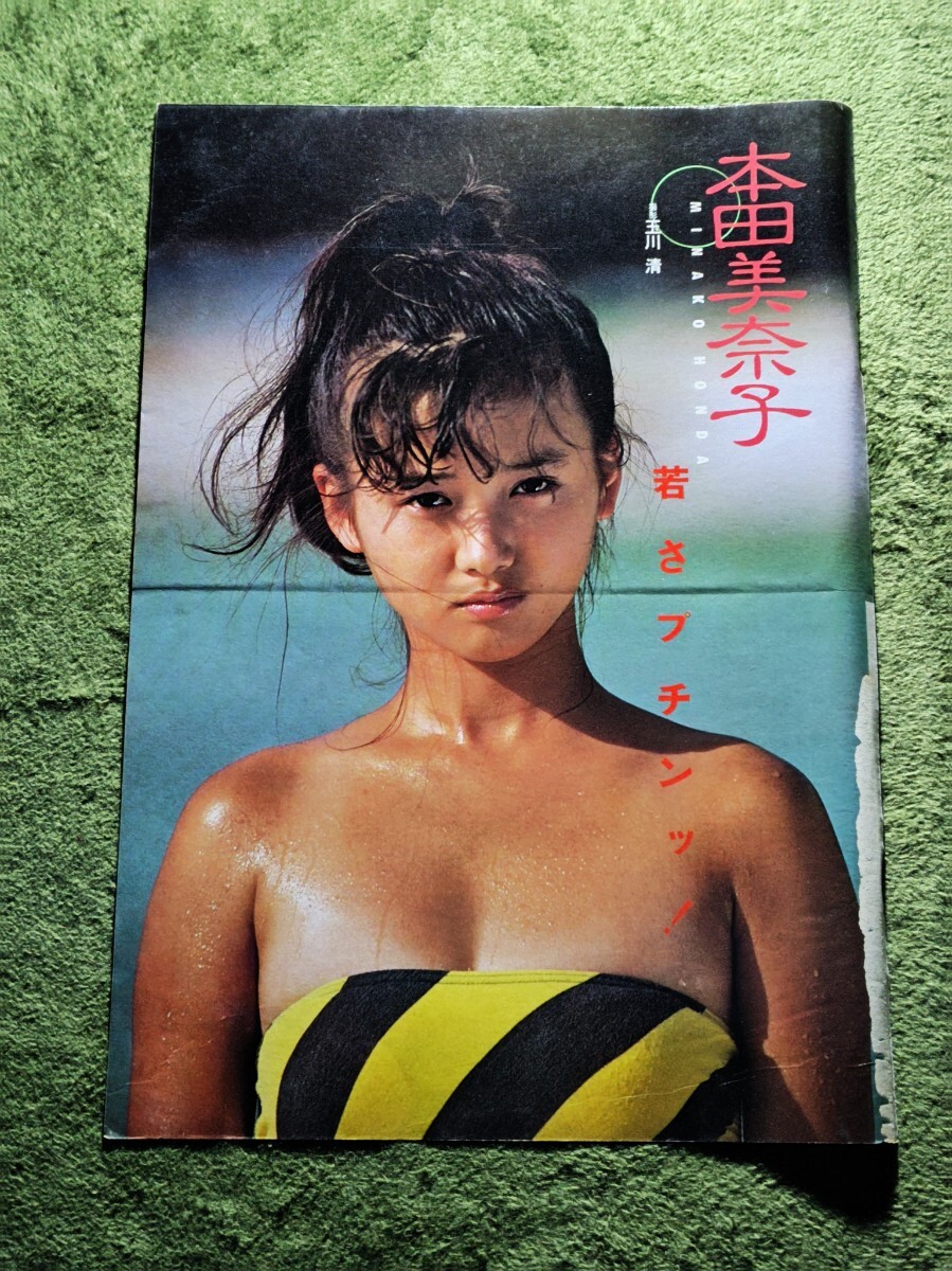 本田美奈子 スパークリング美奈子 写真集 昭和アイドル