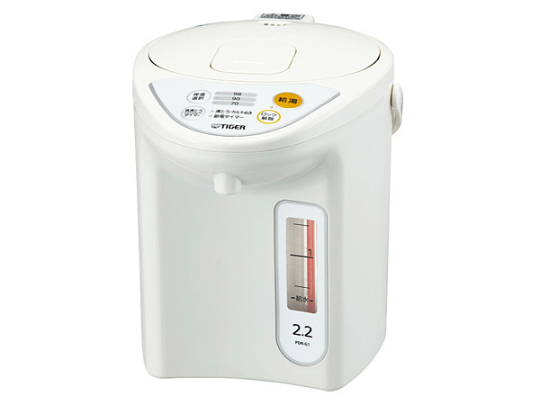 タイガー マイコン電動ポット 2.2L PDR-G221W 保温設定3段階 電気ジャー ワイドパネル水量計 内祝い お祝い ギフト プレゼント