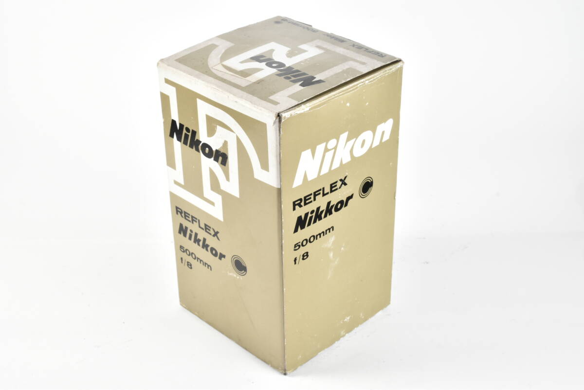 Nikon ニコン REFLEX Nikkor ニッコール 500mm f/8 空箱 純正箱 EF-TN-YO2598_画像4
