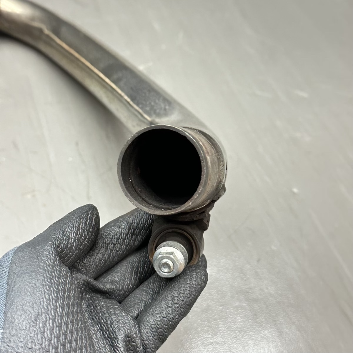 ☆ヤマハ SR400 純正 エキパイ (マフラー サイレンサー) キャブ ☆ヤマハ SR400 純正 エキパイ (マフラー サイレンサー) キャブ