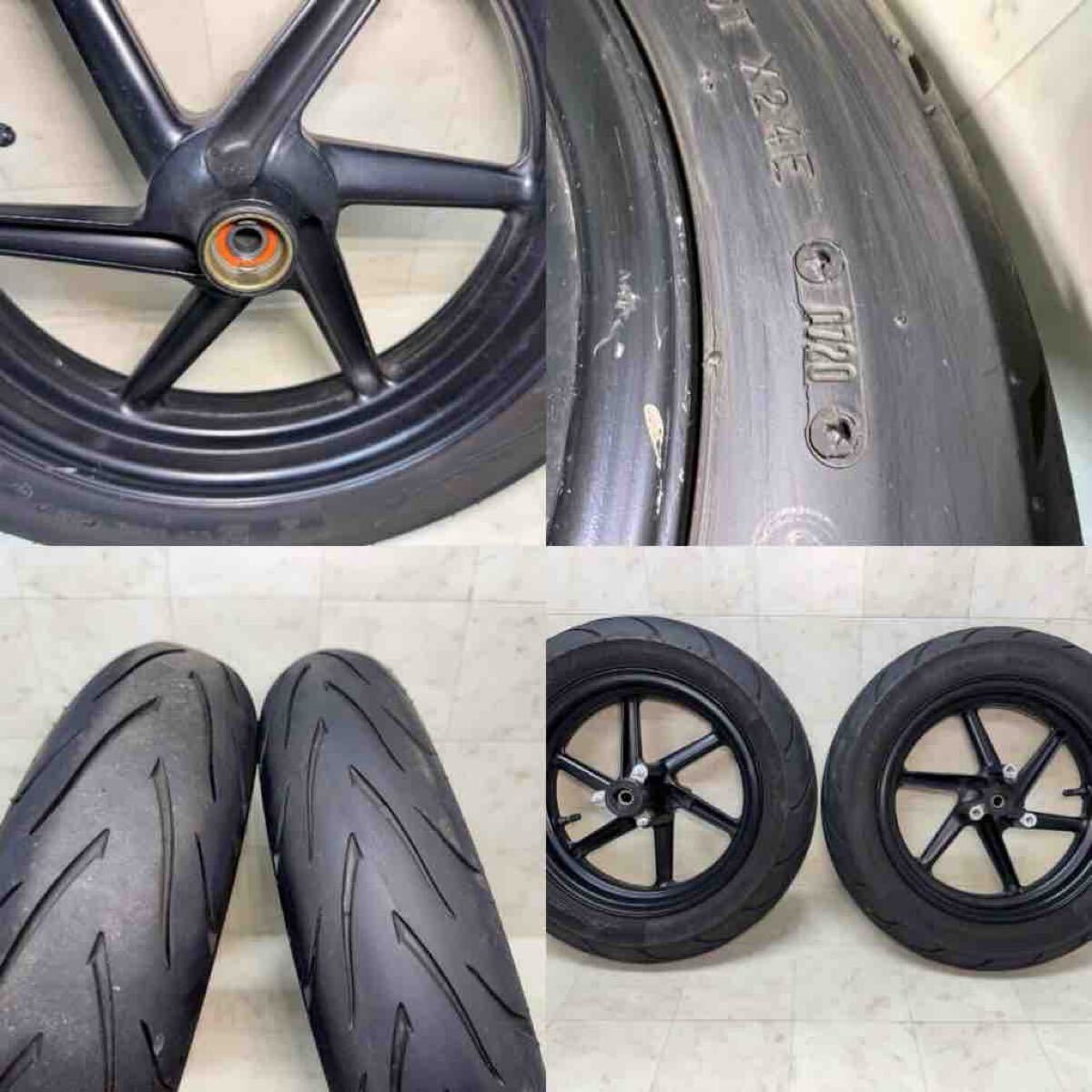 ホンダ NSR50 純正 F.R ホイール タイヤ 20年07週 12インチ AC10 ホンダ NSR50 純正 F.R ホイール タイヤ 20年07週 12インチ AC10