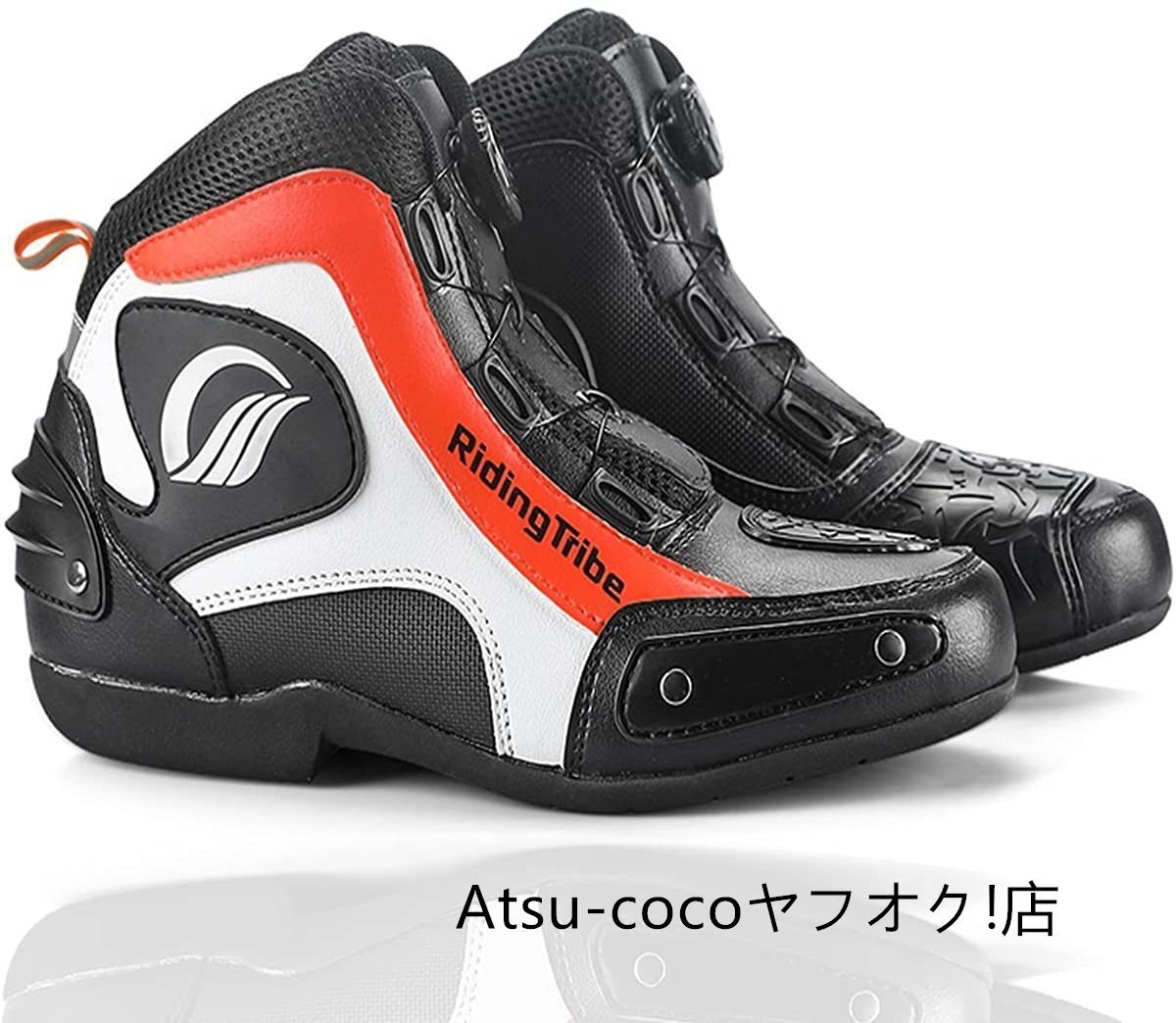バイクシューズ コンバットブーツ ライディングブーツ ライダーブーツ 強(qiáng)化防衛(wèi)性 レーシングブーツ バイク用靴 耐沖撃