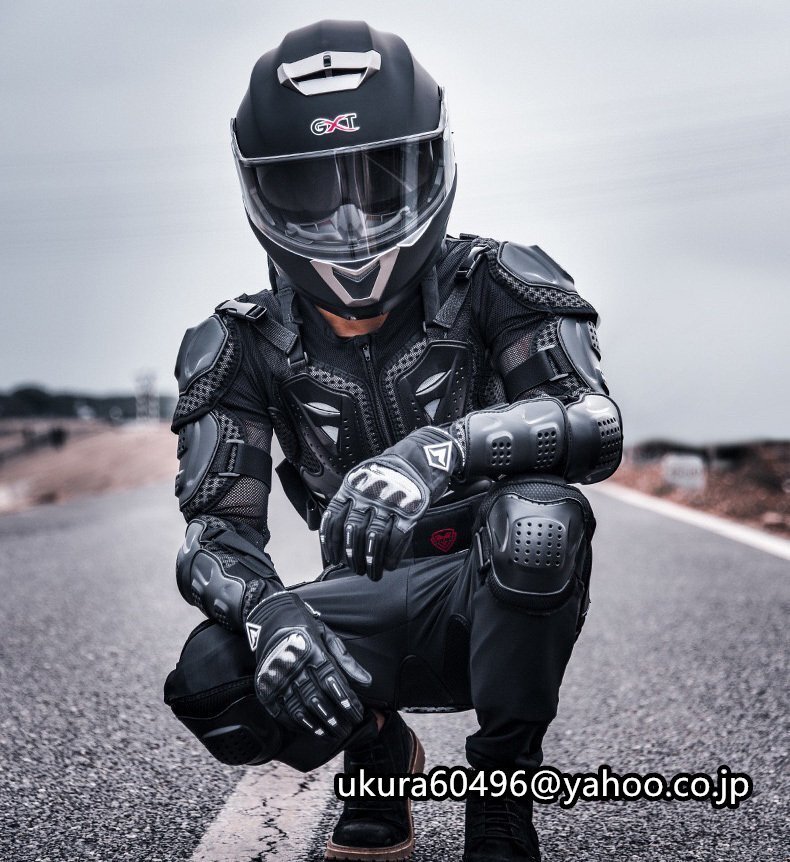 バイク用 レーシングパンツ モトクロス オフロード 3點(diǎn)セット 上半身プロテクター バイクウエア ネックガード