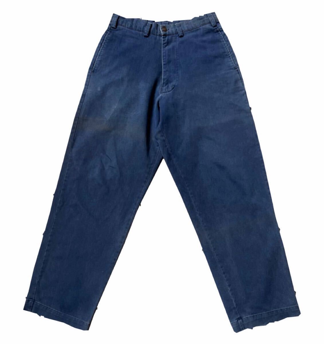 激レア スペシャル 90’s USA製 OLD STUSSY ワークパンツ 30 白タグ イージーパンツ ビーチパンツ 黒タグ ステューシー vintage ビンテージ