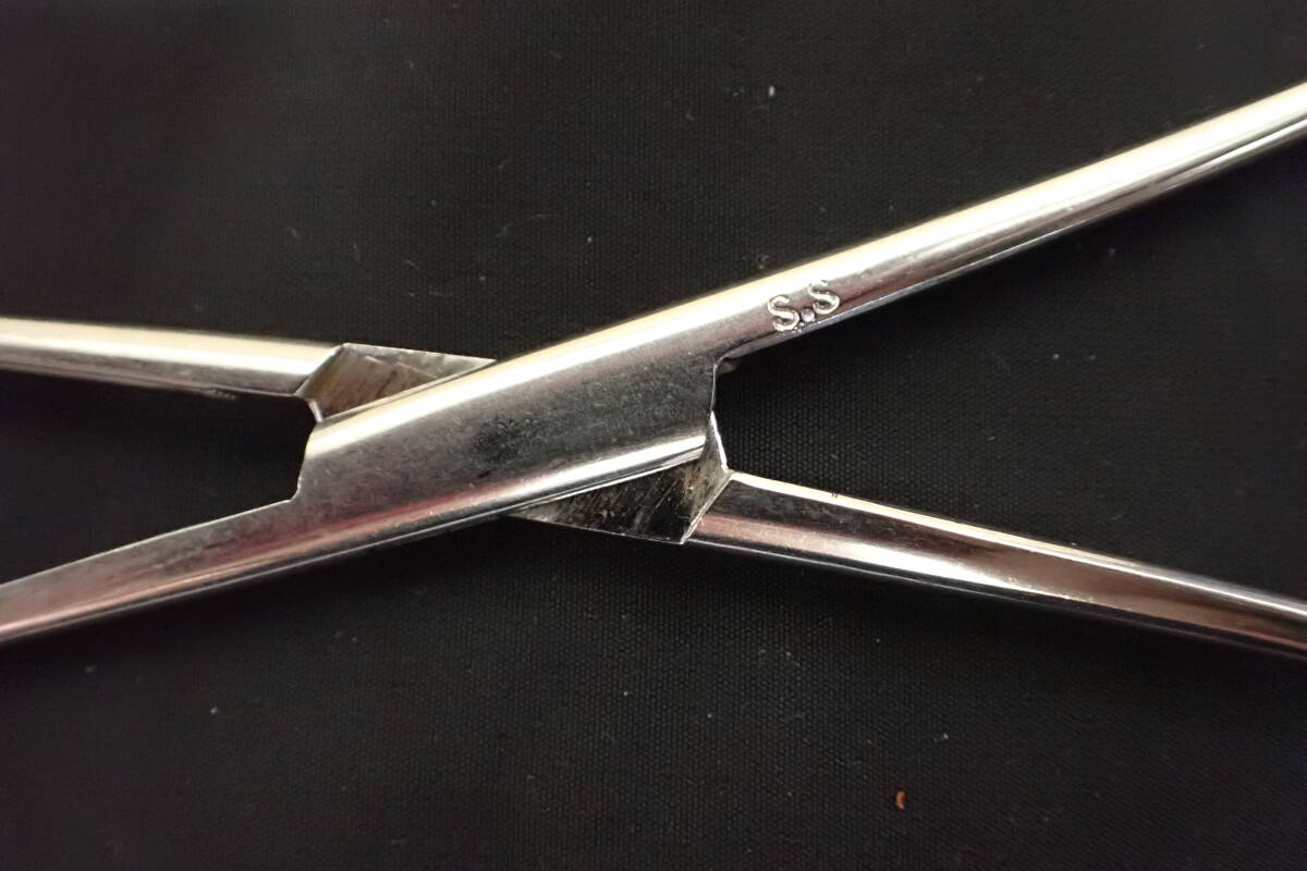 A844# 手術(shù)診療器具 醫(yī)療用鉗子 S.S 持針器 道具 ステンレス制 (鉗子　鑷子　持針器　剪刀 ）