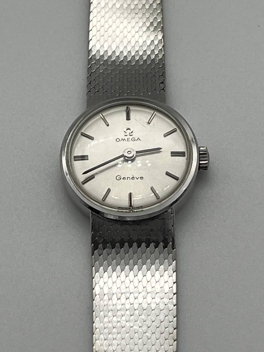 OMEGA Ω オメガ 腕時計 時計 手巻き 0.750刻印 重さ33.3g Geneve OMEGA Ω オメガ 腕時計 時計 手巻き 0.750刻印 重さ33.3g Geneve