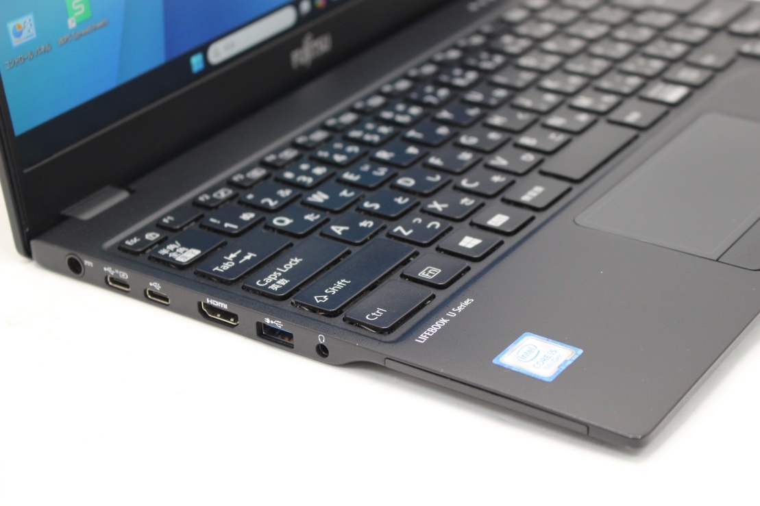 良品 フルHD 13.3型 Fujitsu LIFEBOOK U939B Windows11 八世代 i5-8365U 8GB 512GB-SSD カメラ 無線 Office付 中古パソコン 管:1149w